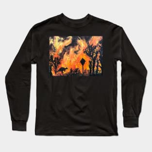 Burning Bush Long Sleeve T-Shirt